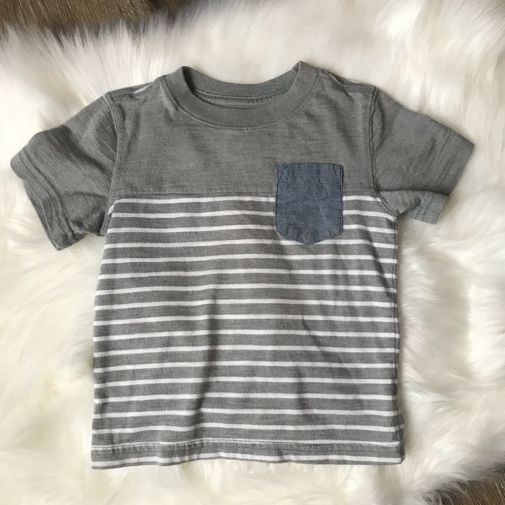 Striped Pocket Tee